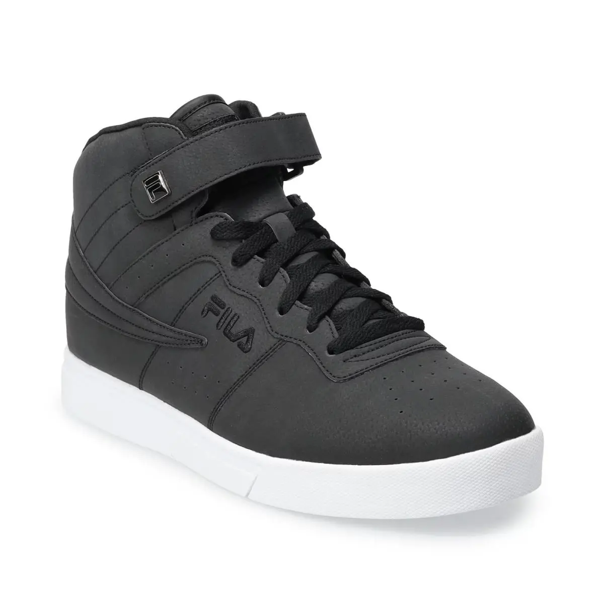 Fila Vulc 13 Ares Distress High-top Men`s Size 10.5 Grey Sneakers