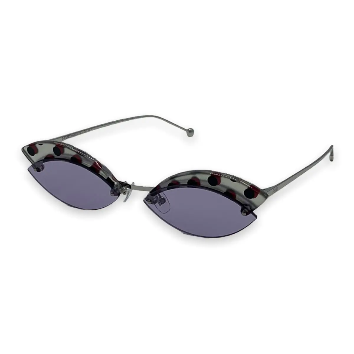 Women Sunglasses Defender FOG397V1QF07YC FF 0370/S 789UR 58 13 140 Lilac by Fendi