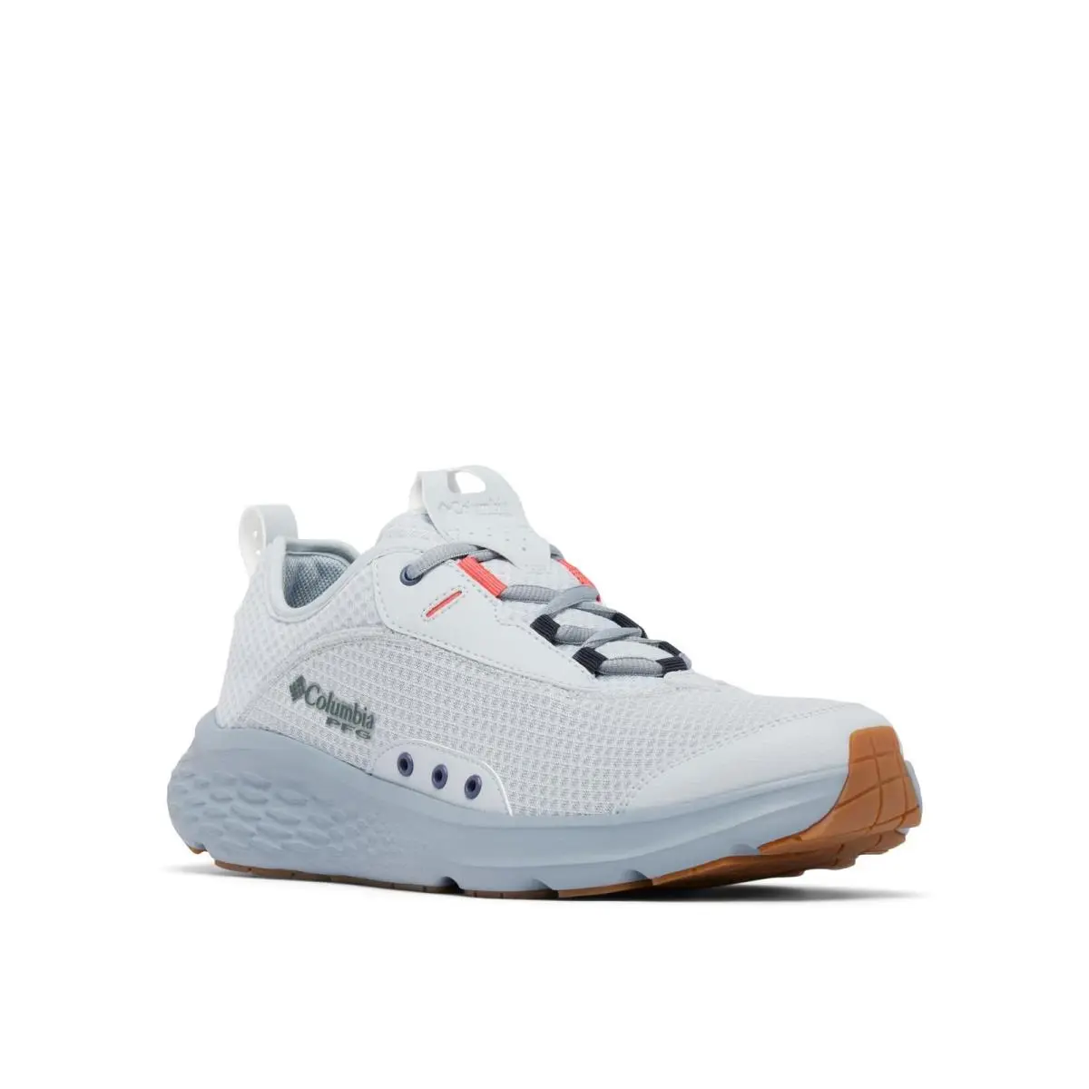 Columbia Castback Pfg Water Shoes For Men - Cirrus Grey/sunset Red - 12W - NA