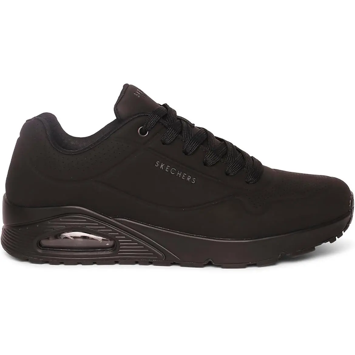 Skechers shoes - Skechers Uno-Stand on Air - Air - Black 4