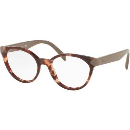 Prada Eyeglasses PR01TV UE01O1 51mm Havana / Demo Lens