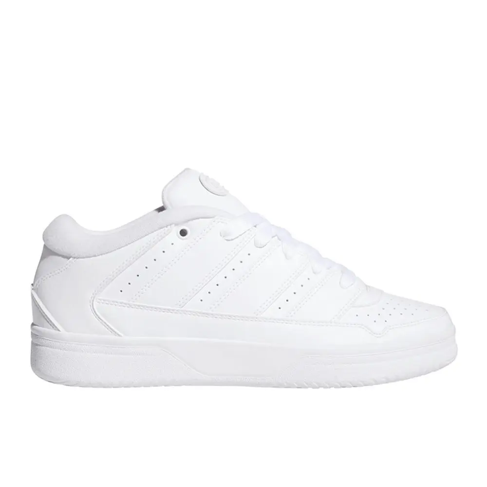 Adidas Break Start 2000 Lace Up Mens White Sneakers Casual Shoes JS0003