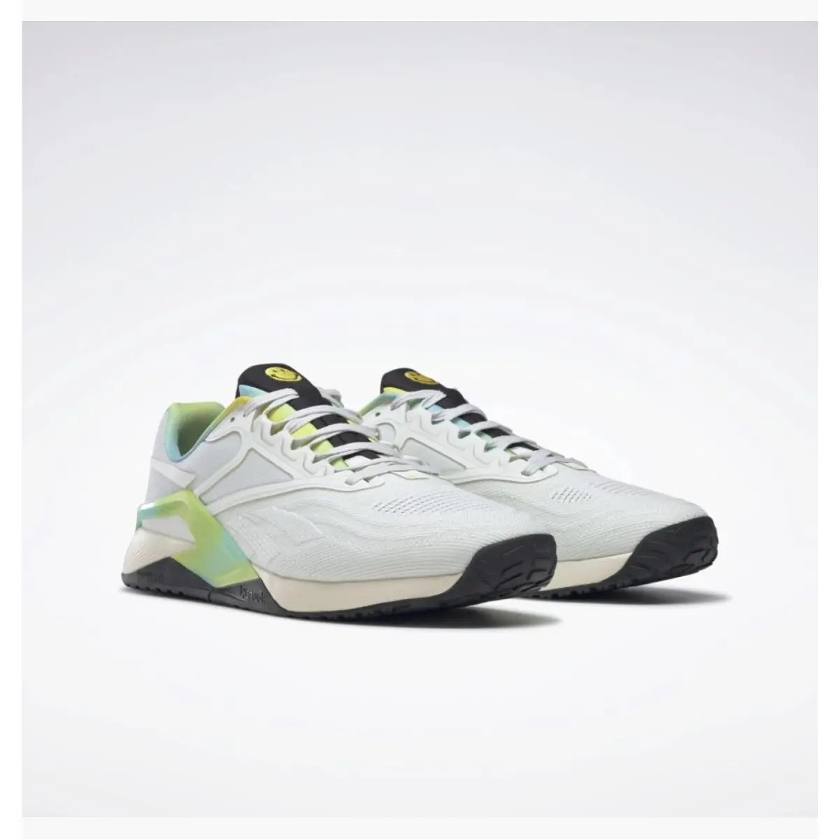 Reebok Smiley Nano X2 Opal Glow Men`s/lime/glow Training GW4780 Size 9 9.5