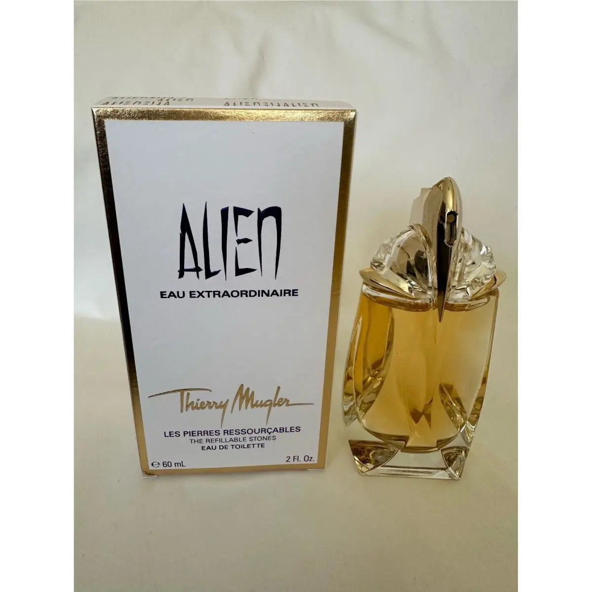 Alien Eau Extraordinaire by Mugler 2 oz Refillable in Edt Read Description
