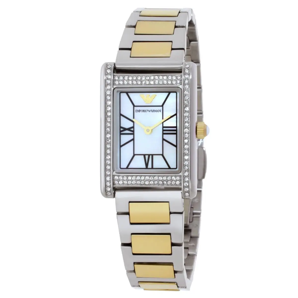Quartz Mop Dial Two-tone Ladies Watch AR11642 by Emporio Armani
