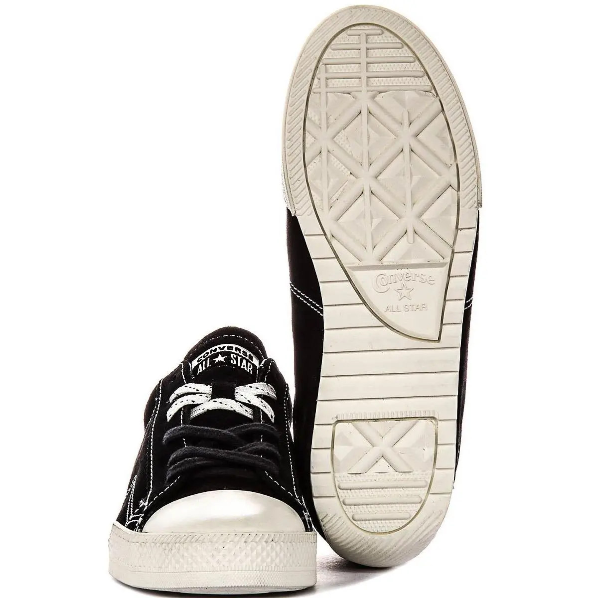 Converse shoes - Black White 3