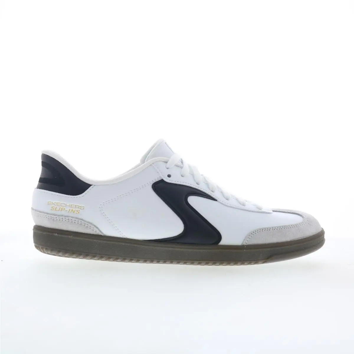 Skechers Hotshot - Relegate 254154-WBK Mens White Lifestyle Sneakers Shoes