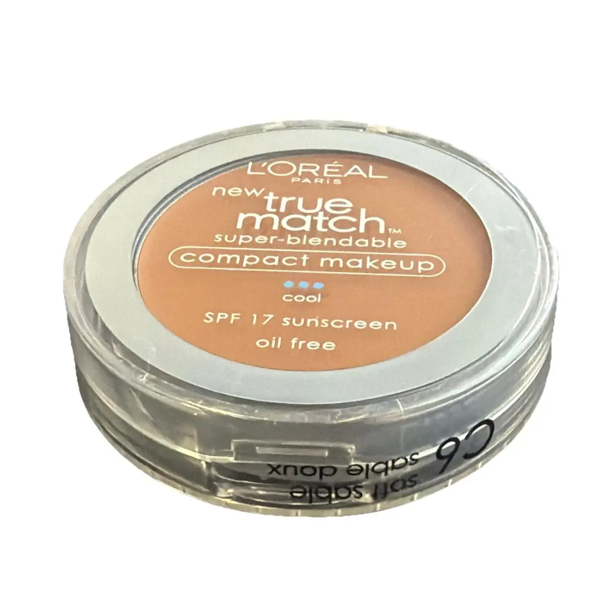 L`oreal Paris True Match Super-blendable Compact Makeup Cool C6 Soft Sable