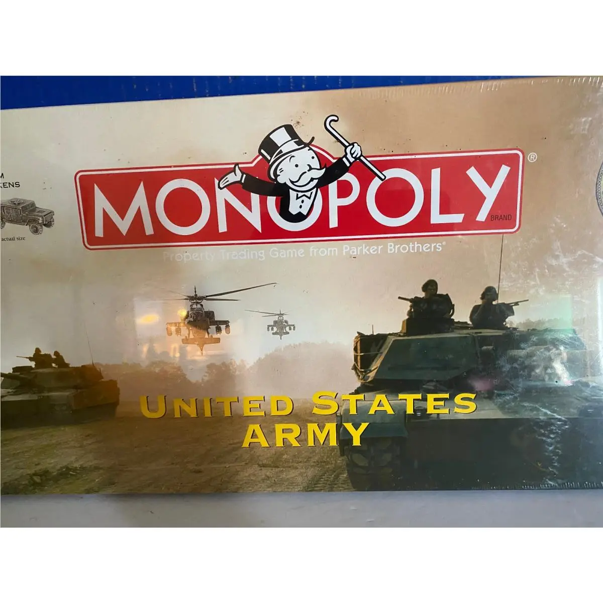 United States US Army Edition Monopoly 2002 Hasbro Board Game Pieces