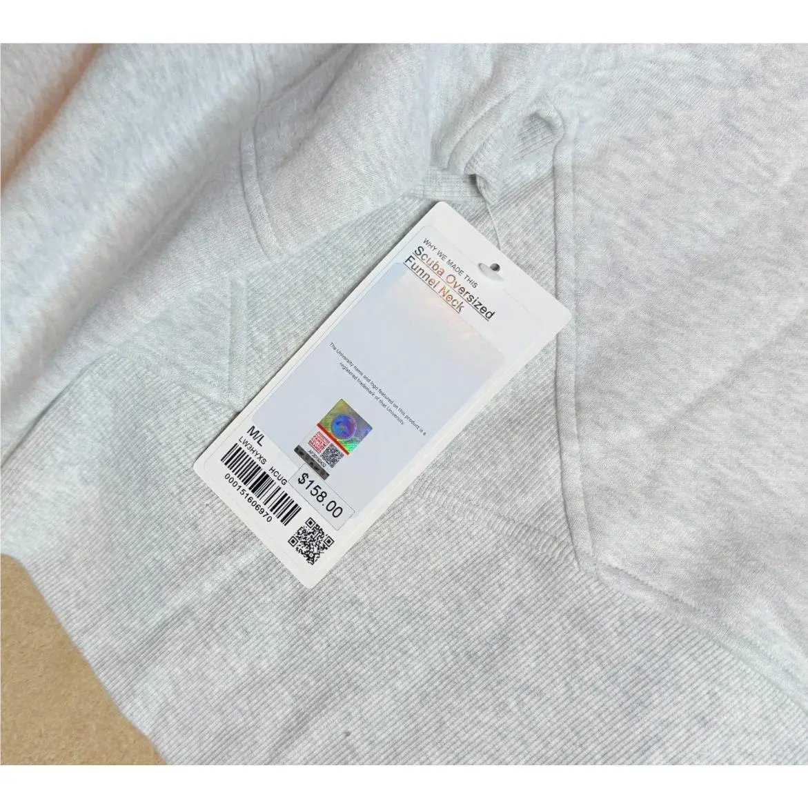 Lululemon clothing - Gray 1