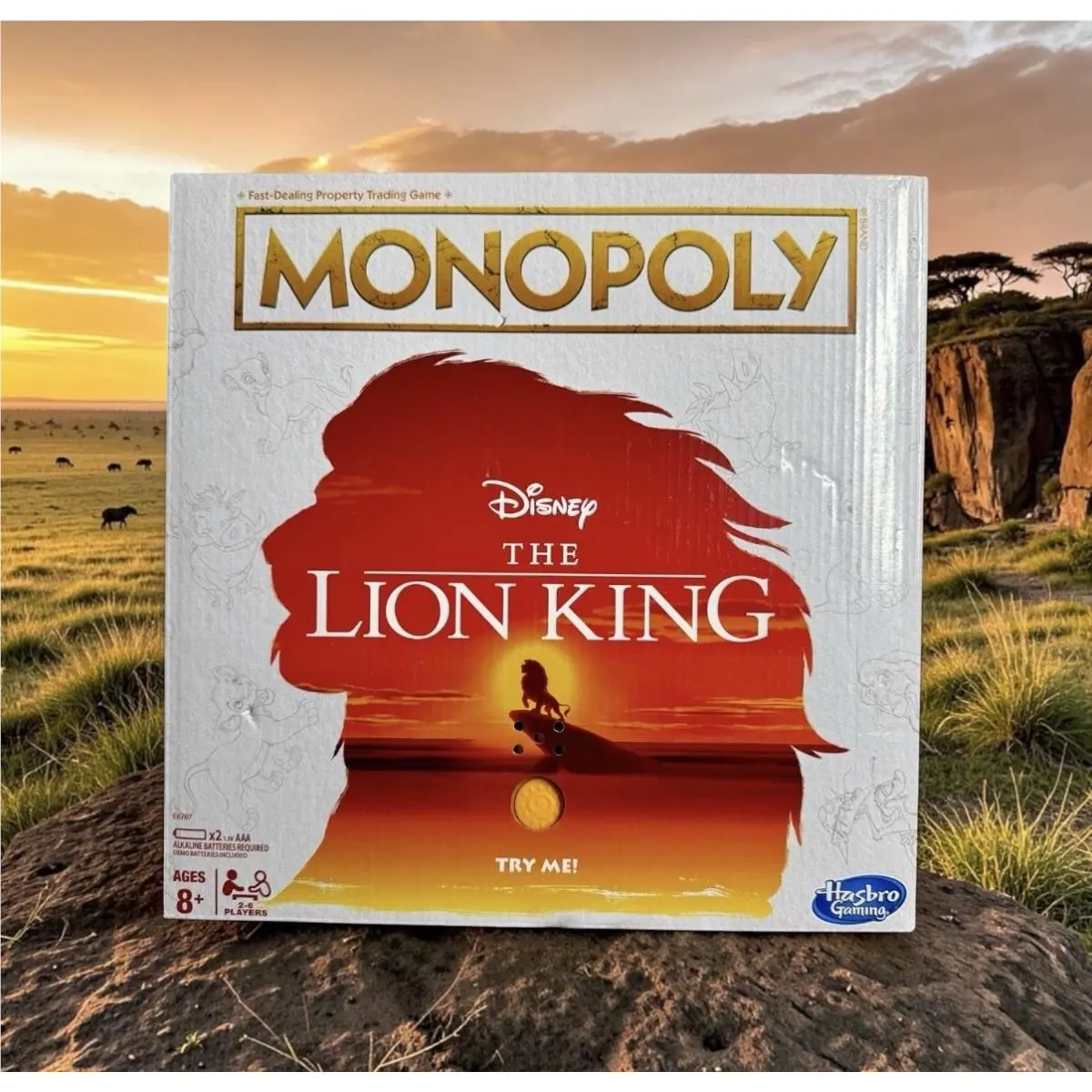 Monopoly Disney The Lion King Edition Board Game Hasbro Pride Rock