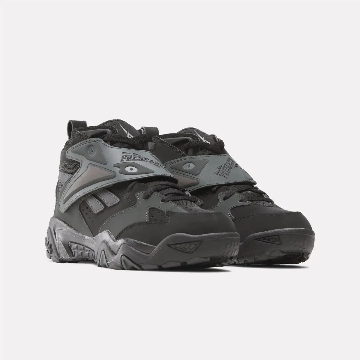 Reebok shoes - BLACK/BLACK/GREY 6 2
