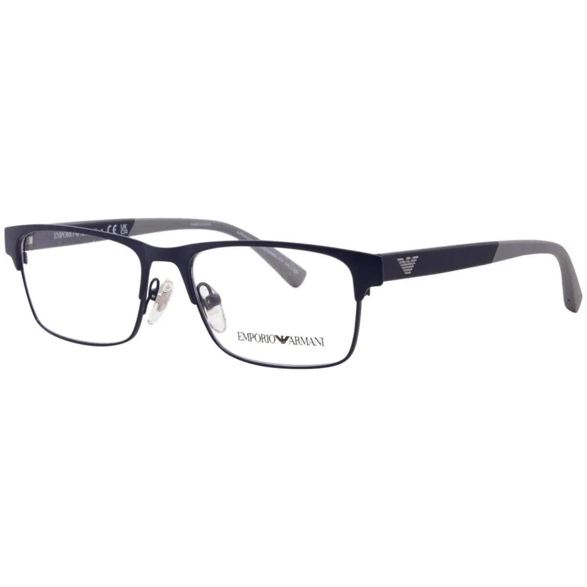 EK1001 3018 Eyeglasses Youth Kids Boy`s Blue Full Rim 49mm by Emporio Armani