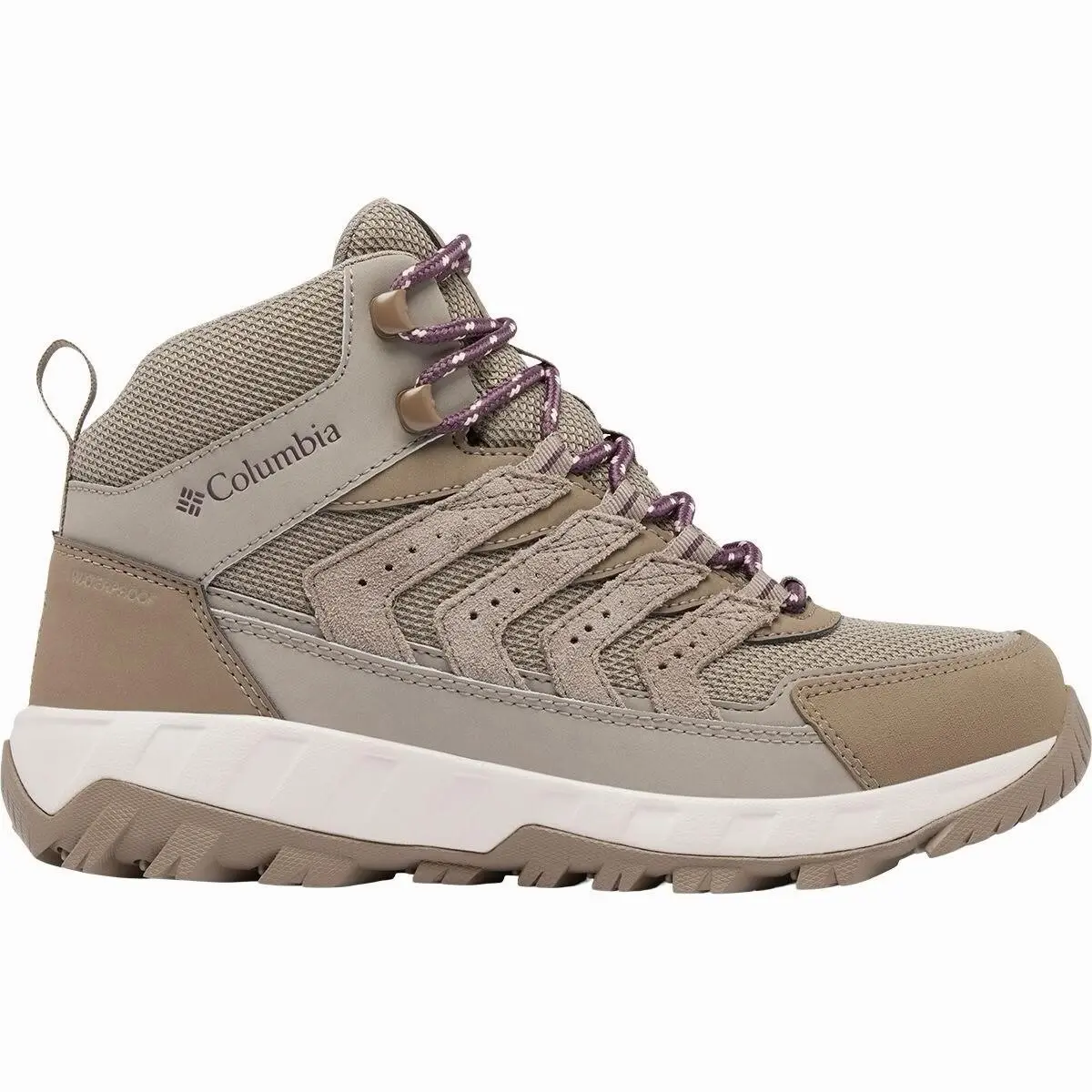 Woman`s Hiking Columbia Strata Trail™ Mid WP - Kettle Blush Rose - 8.5