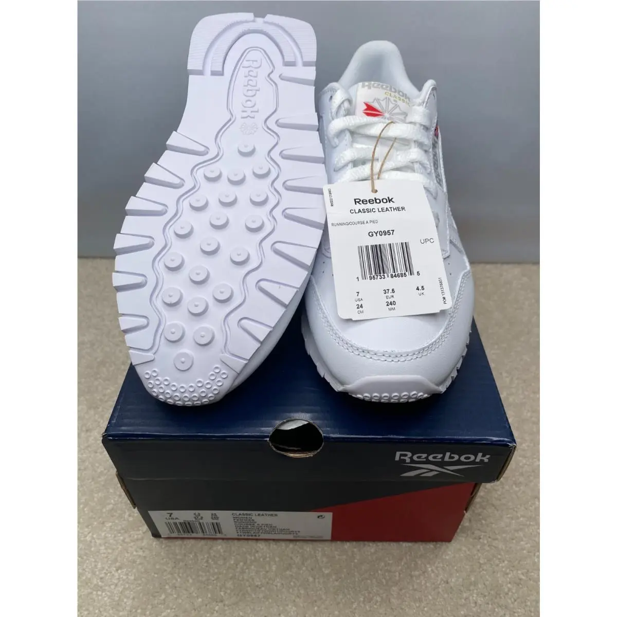 Reebok shoes - Reebok Classic Leather - Classic Leather - GY0957 - White 11