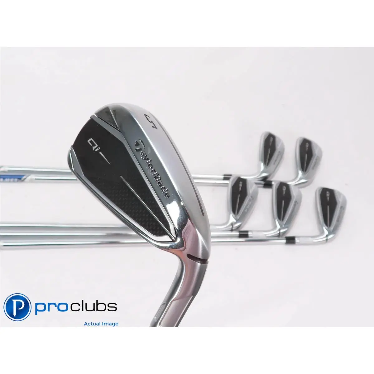 Taylormade Qi 5-PW Iron Set - Project X 5.5 Regular Flex Steel 512817