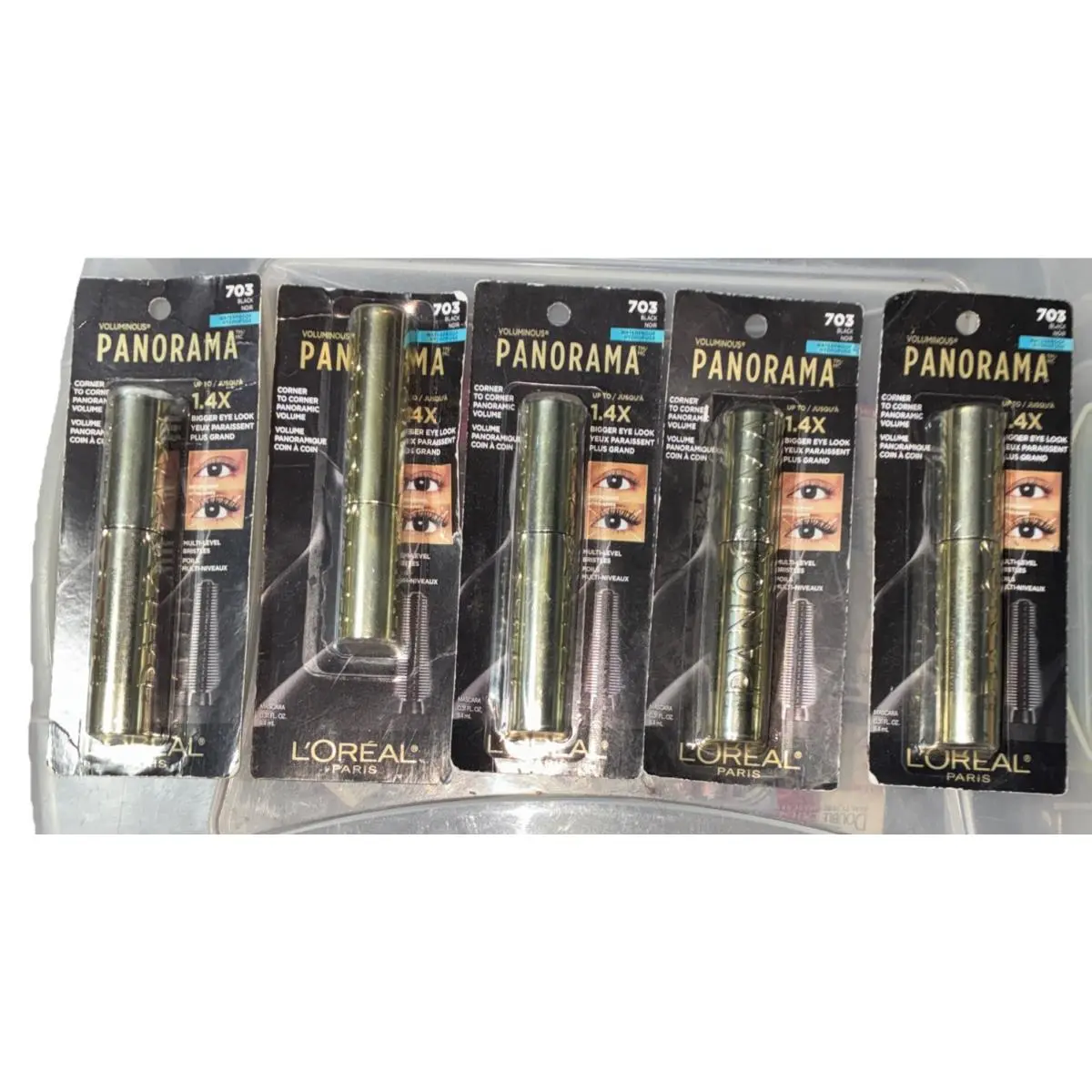 L`oréal 5 L’oréal Paris Voluminous Panorama Mascara Volumizing Lengthening Black 703