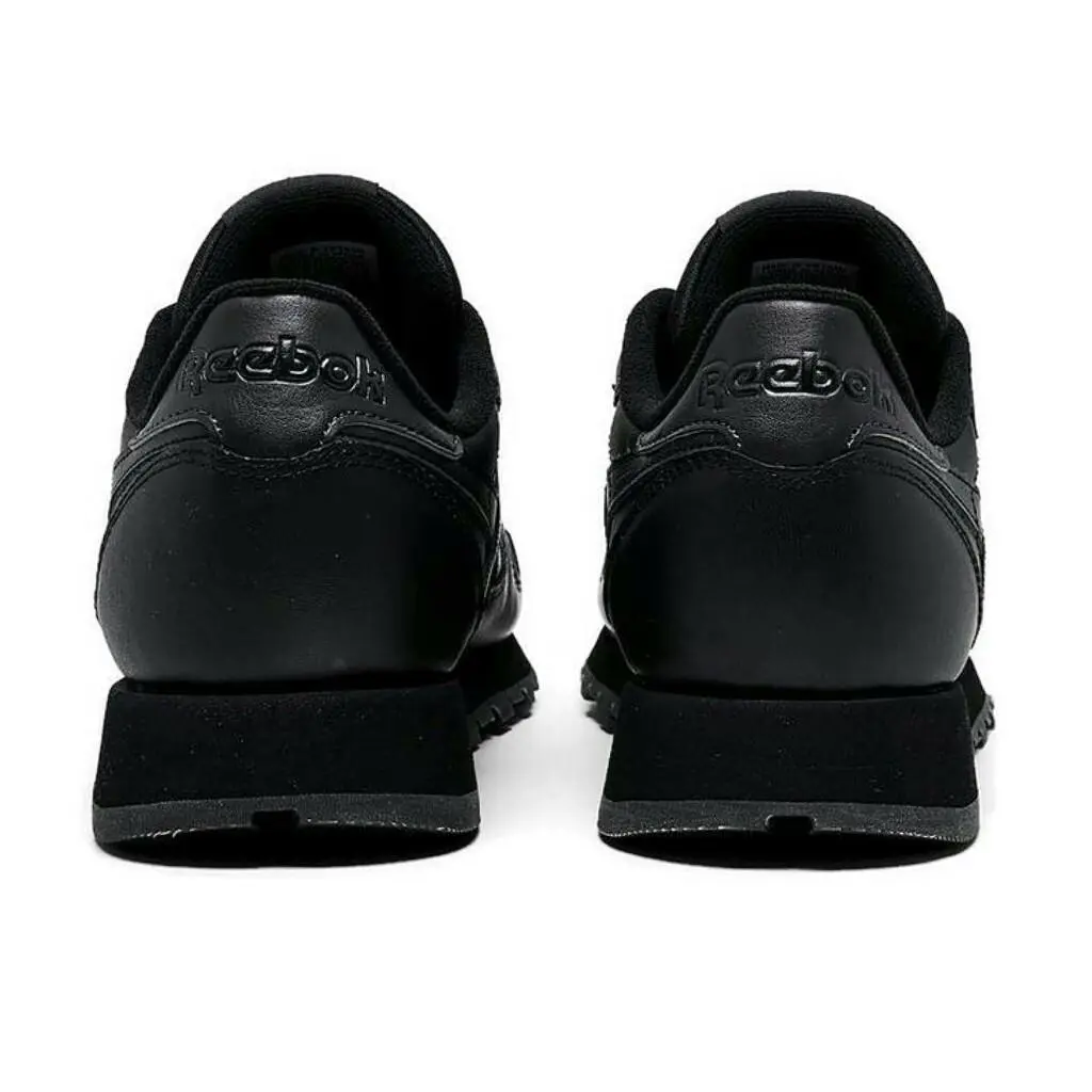Reebok shoes - Reebok Classic Leather - Classic Leather - Black, Manufacturer: Black/Black/Grey 3