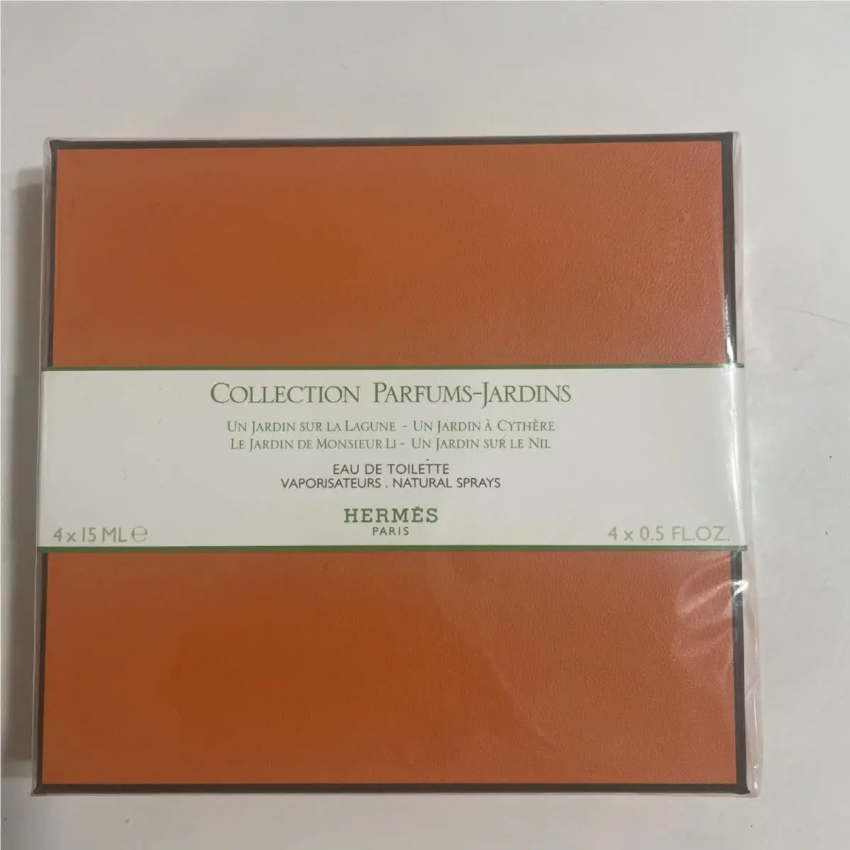 Hermès Parfums Jardins Mini Set Spray 4x0.5oz Travel Set by Hermes