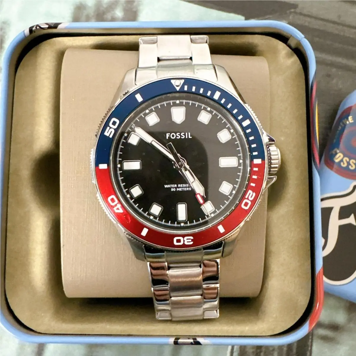 Fossil BQ2883 Men`s Watch Dalton Silver