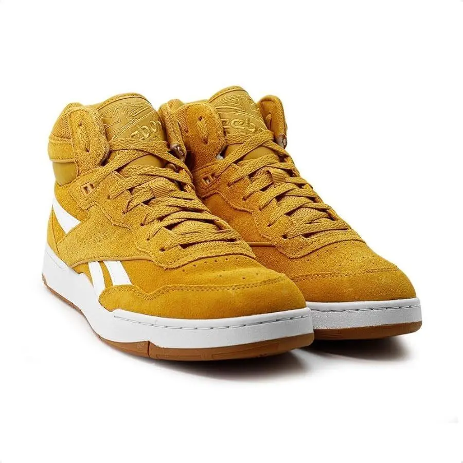 Reebok Men`s Basketball BB 4000 II Mid Top Tan Shoes 100032751 Size 13