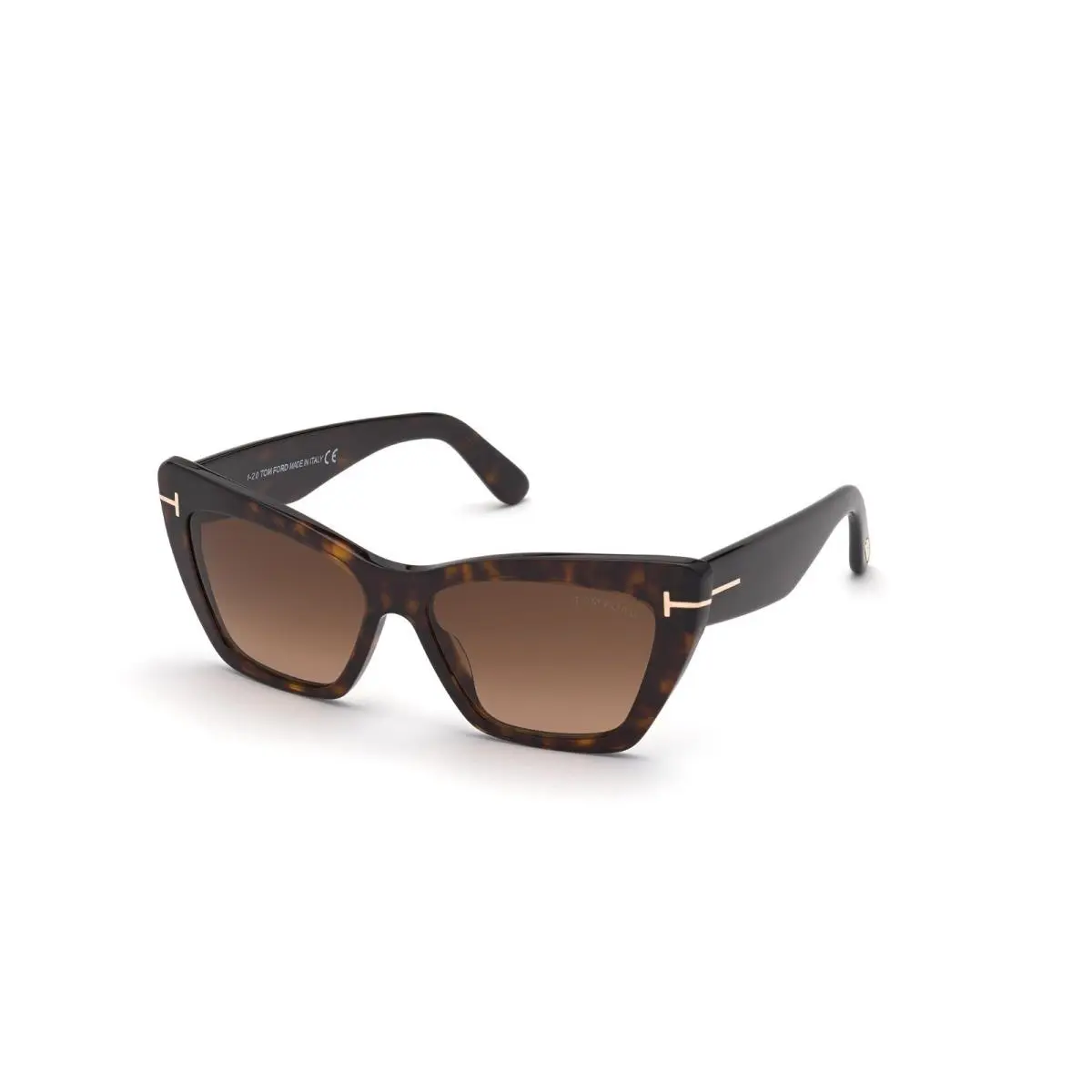 FT0871 52F Havana/brown Gradient Sunglasses 56-15-140 by Tom Ford