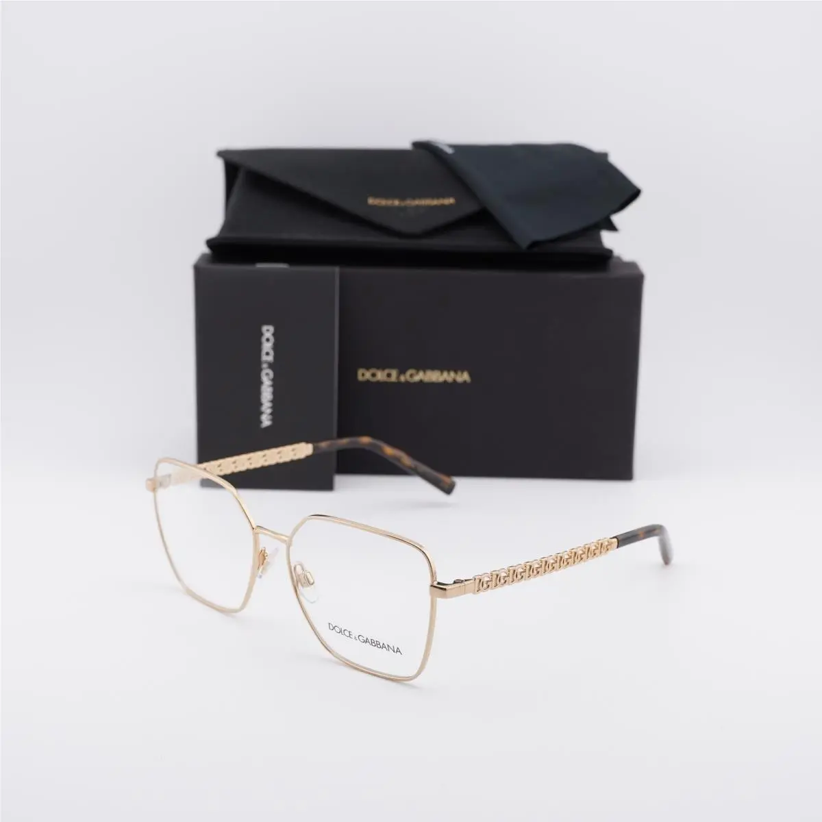 Dolce Gabbana DG1351 02 Gold 56mm Eyeglasses