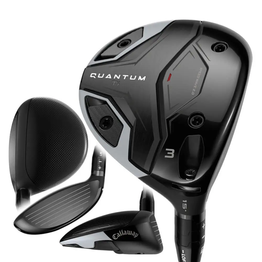 Callaway Men Quantum Ti Fairway Wood - 26 RH 3 15 Graph Stiff