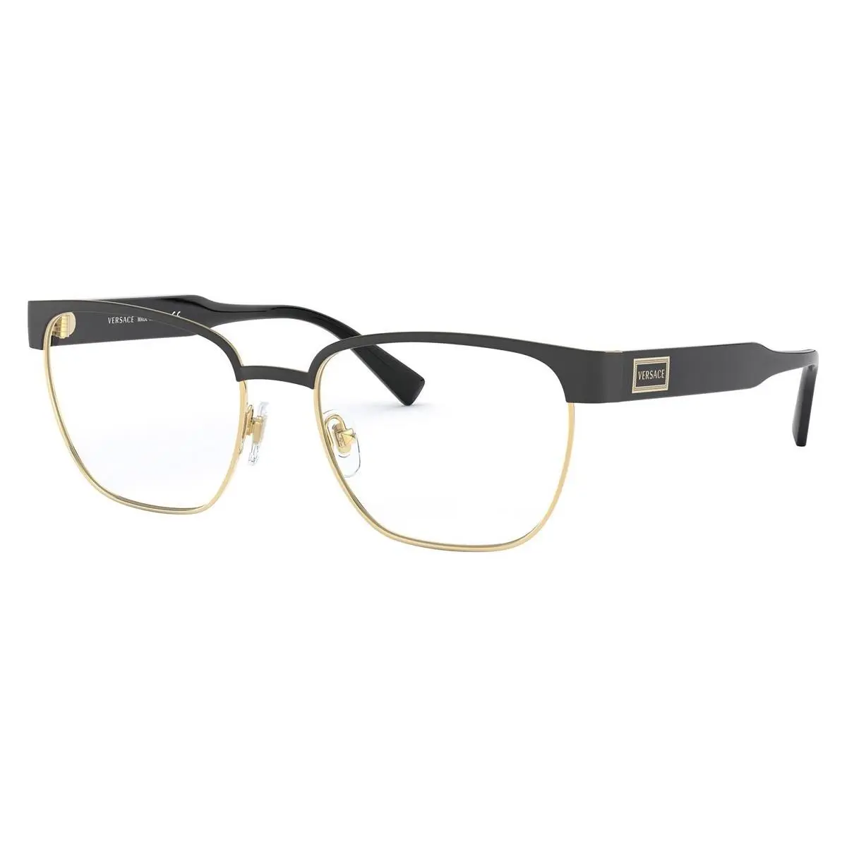 Versace VE1264 1436 Matte Black/gold 54mm Eyeglasses