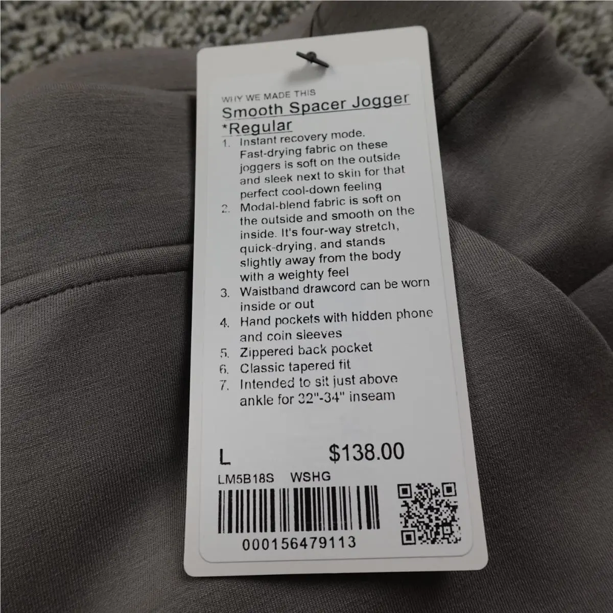 Lululemon clothing - Gray 5