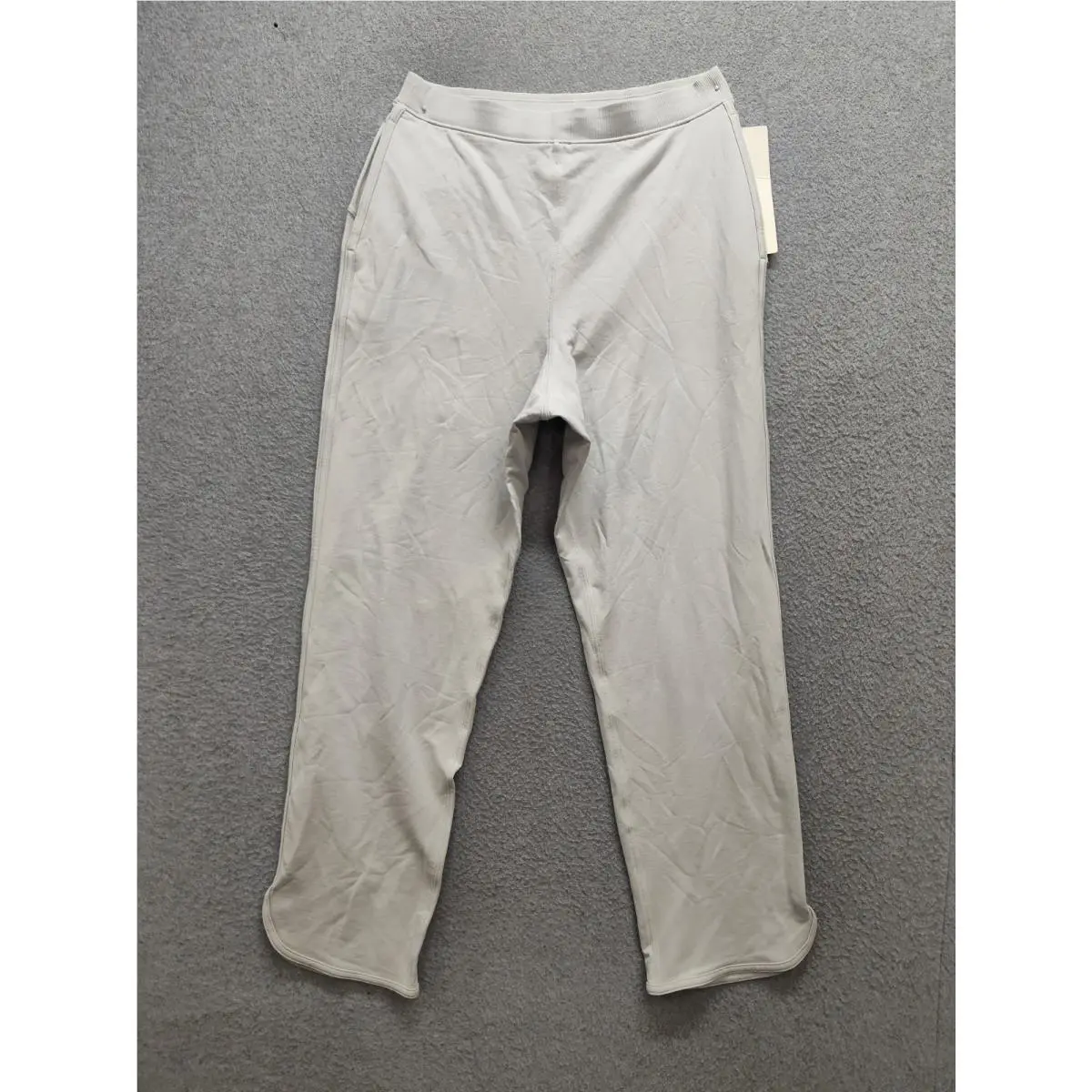 Lululemon Women Pants 6 Light Gray Elastic Waistband Every Moment Activewear