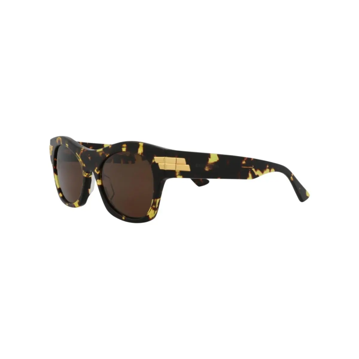 Bottega Veneta Unisex 54 mm Havana Sunglasses BV1103S-30011003-002 - Frame: Brown, Lens: Brown, Other Frame: Havana