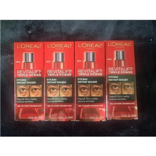 L`oréal 4 L Oreal Paris Revitalift Triple Power Eye Bag Instant Erasereye Tightener 0.5