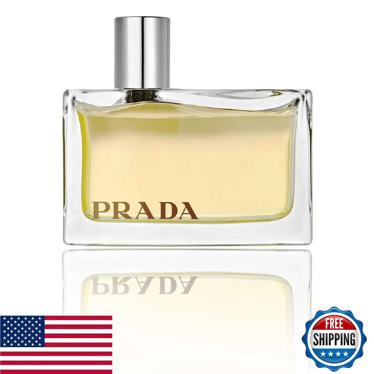 Prada Amber For Women Eau De Parfum Spray 2.7 Fluid Ounce