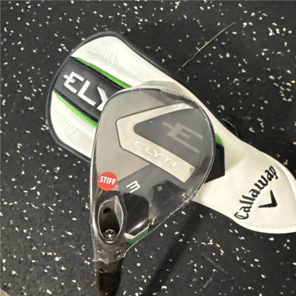 Callaway Elyte Hybrid 3 Rescue 19 Denali 70g HY 6.0 Stiff LH 7774 + Headcover