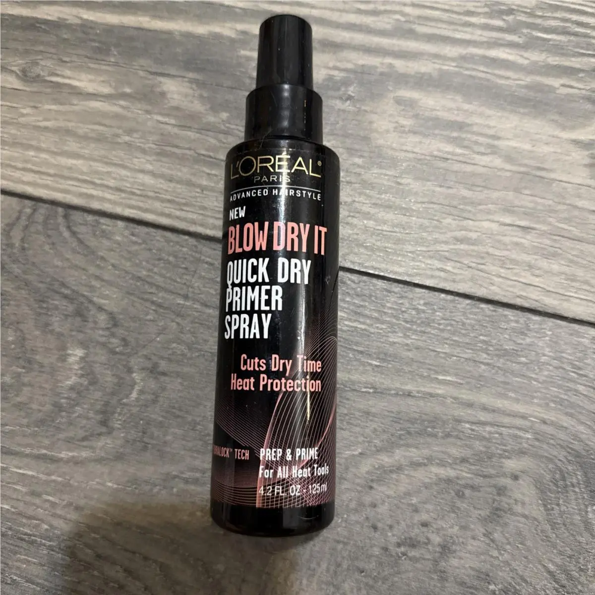 L`oreal Blow Dry It Quick Dry Primer Spray Heat Protect Hair 4.2 oz by L'Oréal