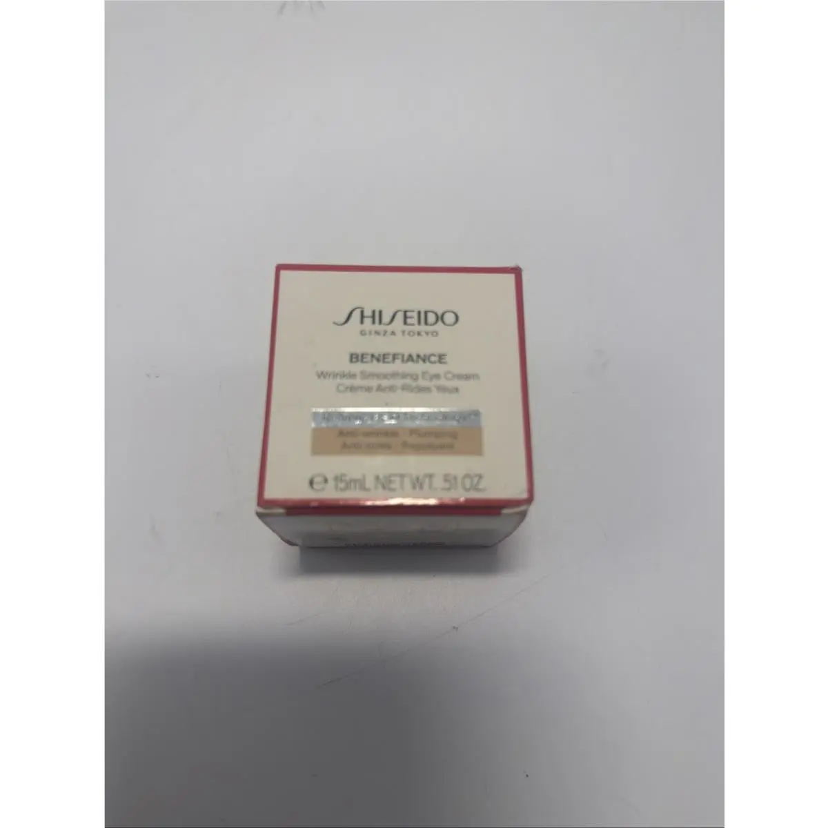 Shiseido Benefiance Wrinkle Smoothing Eye Cream 0.51 oz 15 ml