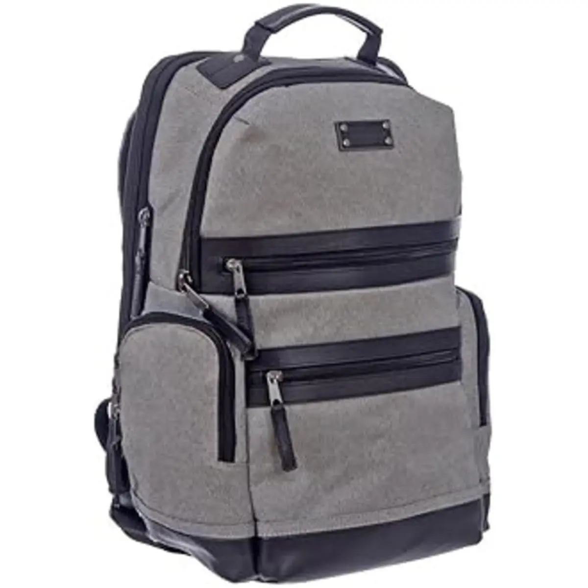 Kenneth Cole Reaction Large Gray Polyester Travel Backpack