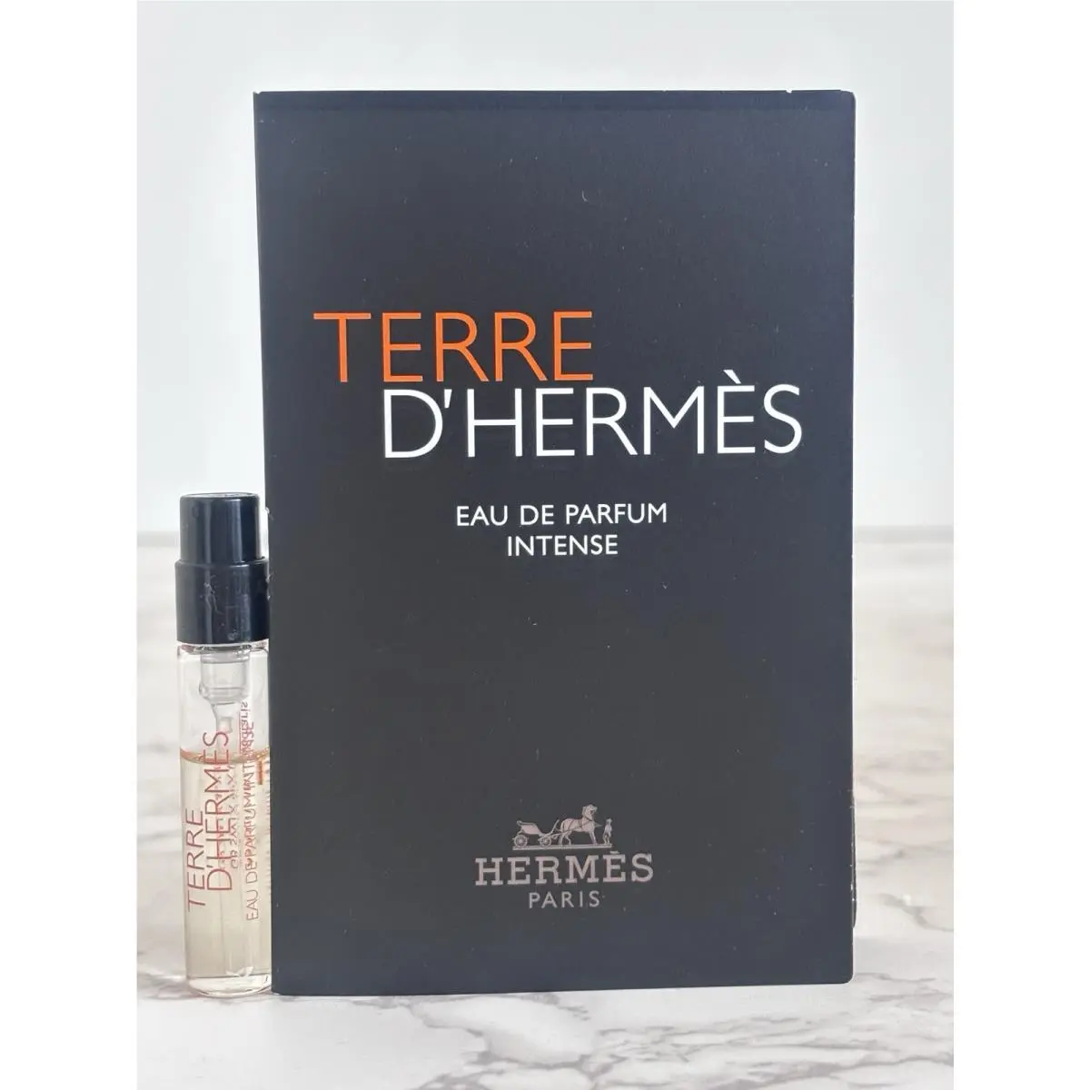 Terre D`hermes Eau de Parfum Intense Sample Spray .06oz 2ml 2025 Release Vial