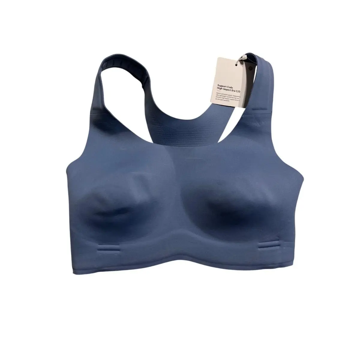 Lululemon Support Code High-impact Bra C/d Cup XS Washed Denim