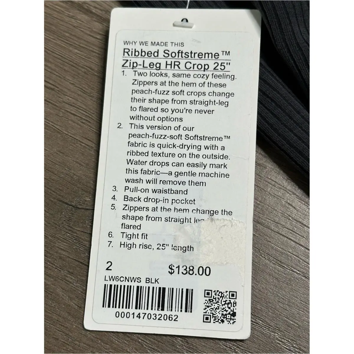 Lululemon clothing - Black Gray 13