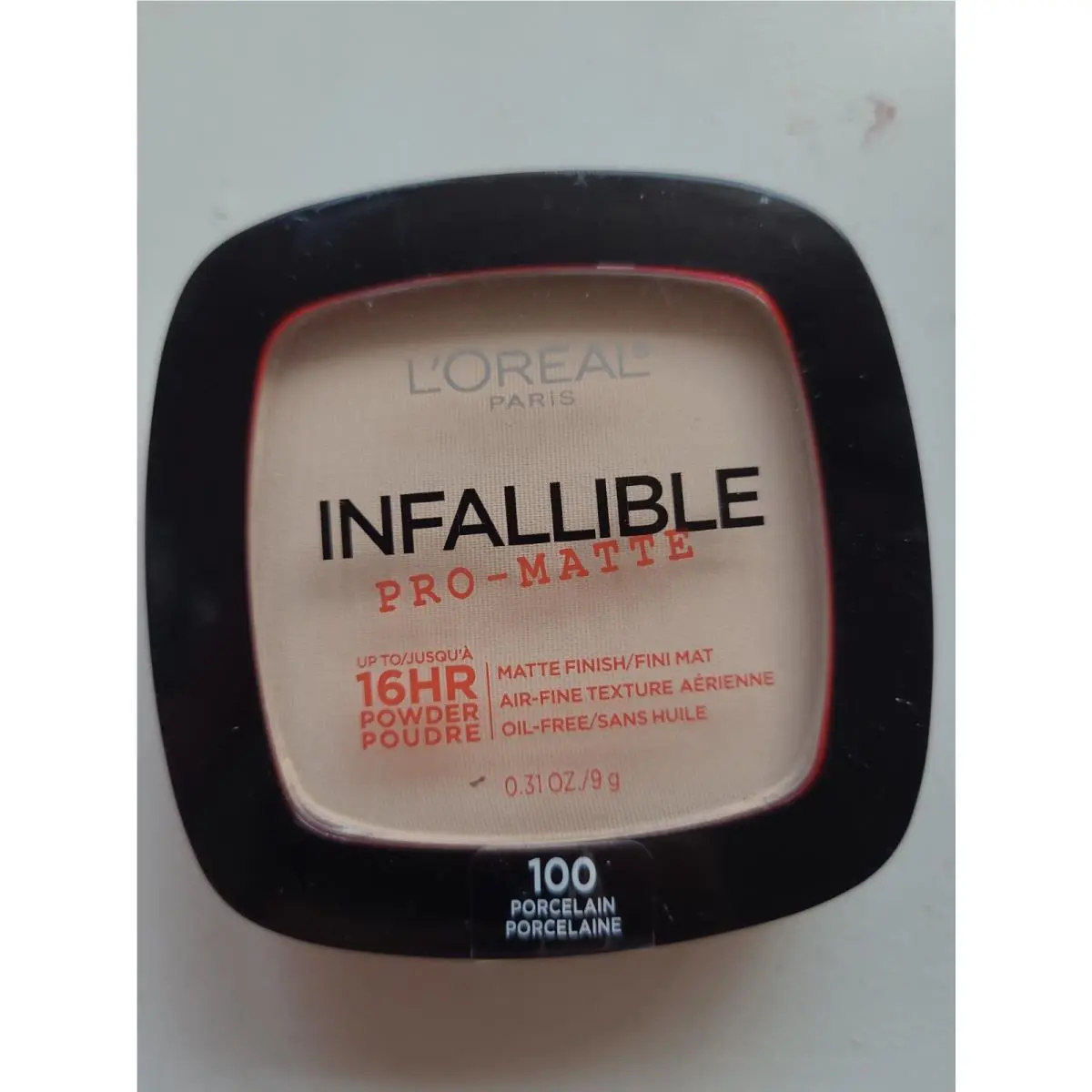 L`oreal Infallible Pro-matte Finish Powder 100 Porcelain Oil Free Loreal Htf
