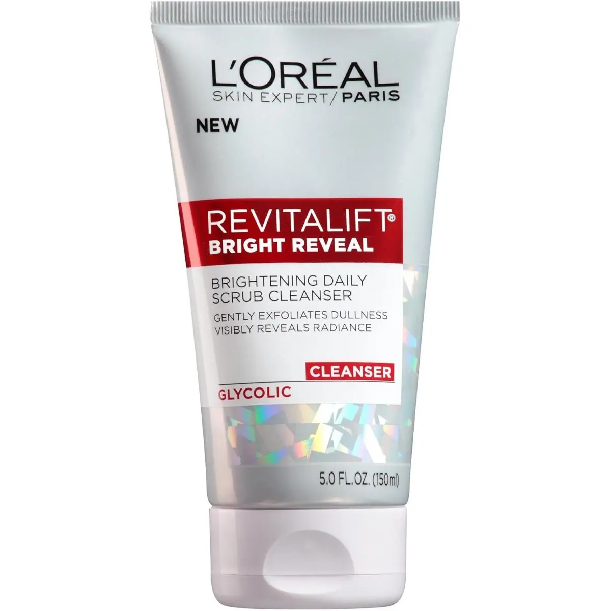 5 Pack L`oreal Paris Revitalift Brightening Scrub Cleanser 5 fl oz by L'Oréal