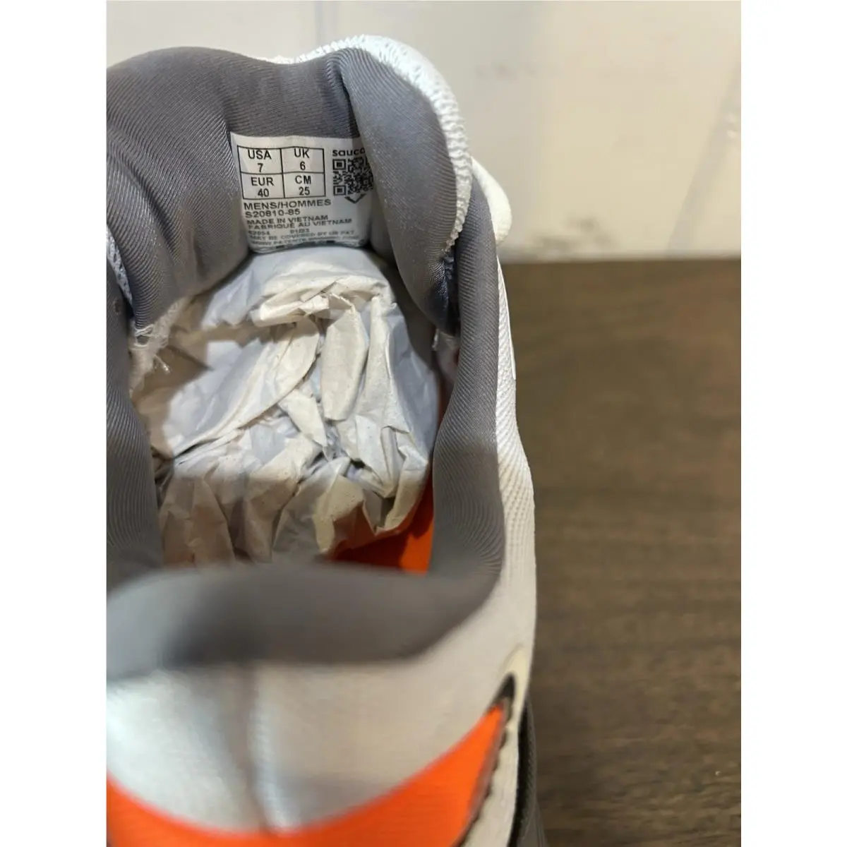 Saucony shoes - Guide 16 - Guide - S20810-85 - White/Gravel 9
