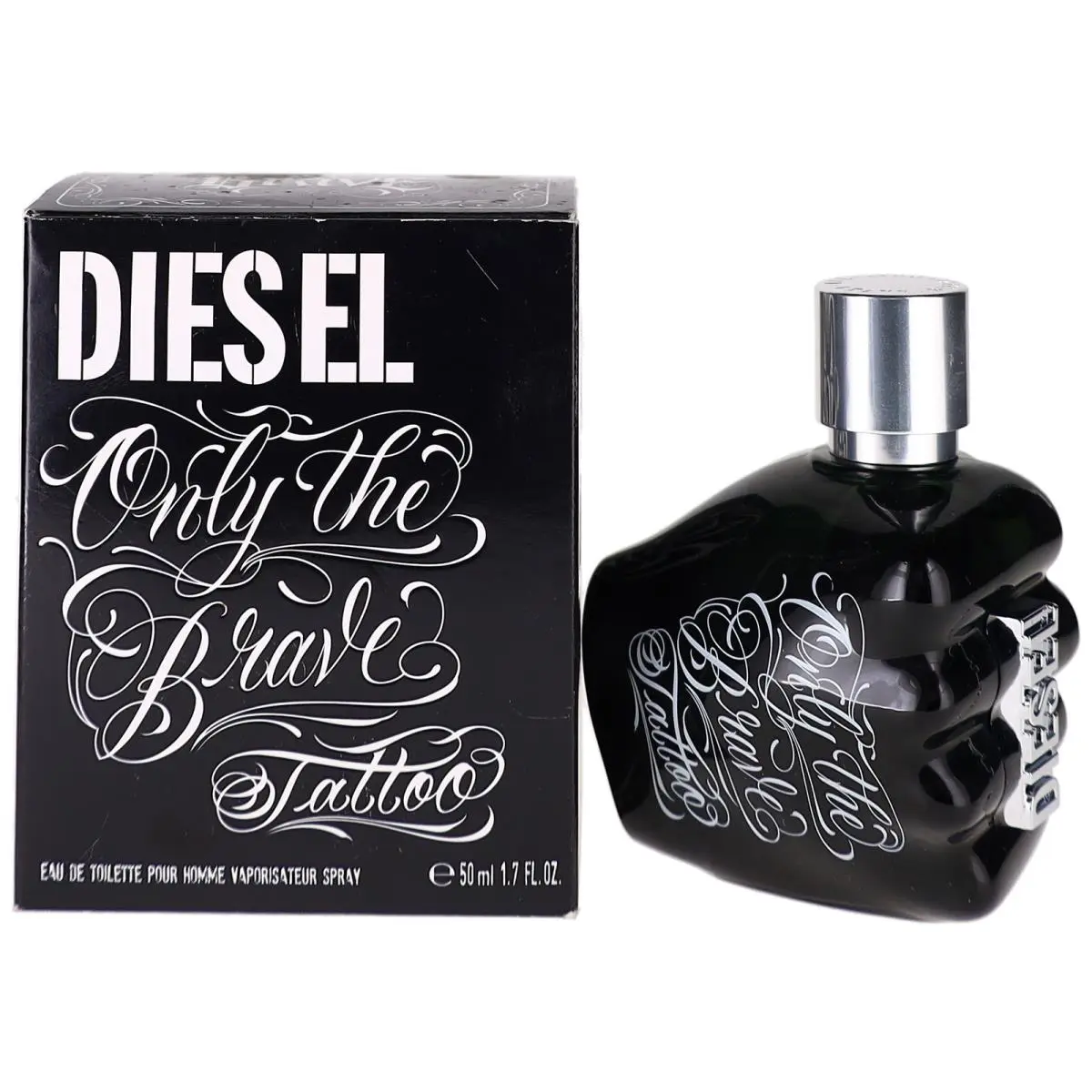 Only The Brave Tattoo by Diesel For Men Eau de Toilette Spray 1.7oz