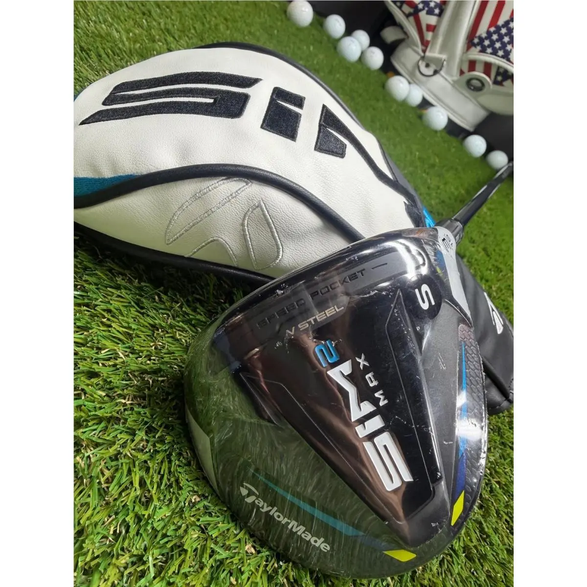 TaylorMade  - SIM 2 MAX - SIM MAX - Black/Blue 4