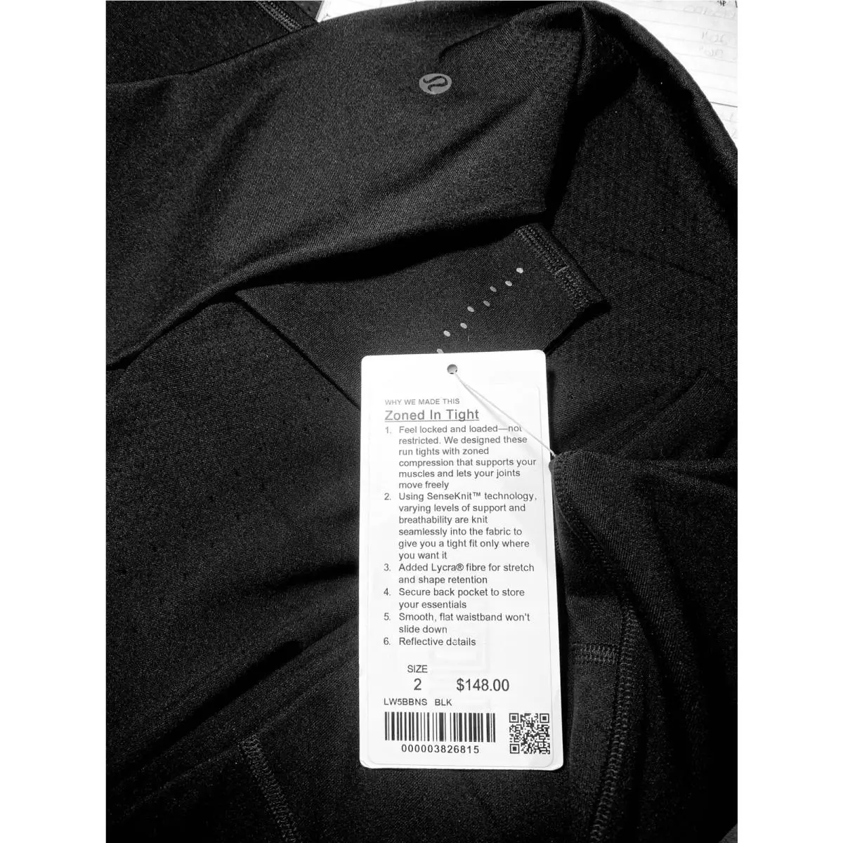 Lululemon clothing - Black 3