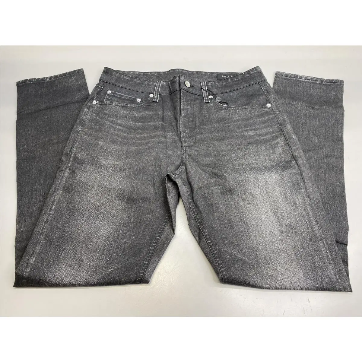 Rag Bone Mens Pant Hyde Black Size 32 Miramar Fit 3 Aero Stretch Athletic