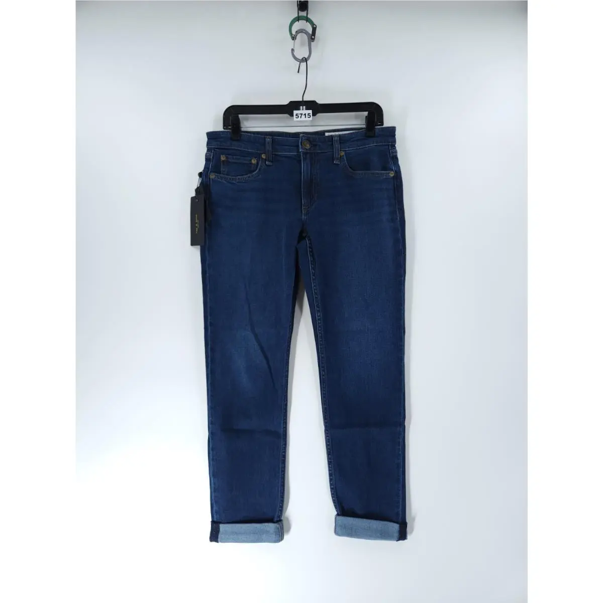 Rag Bone Dre Low Rise Slim Boyfriend Jeans - Alba Size 27