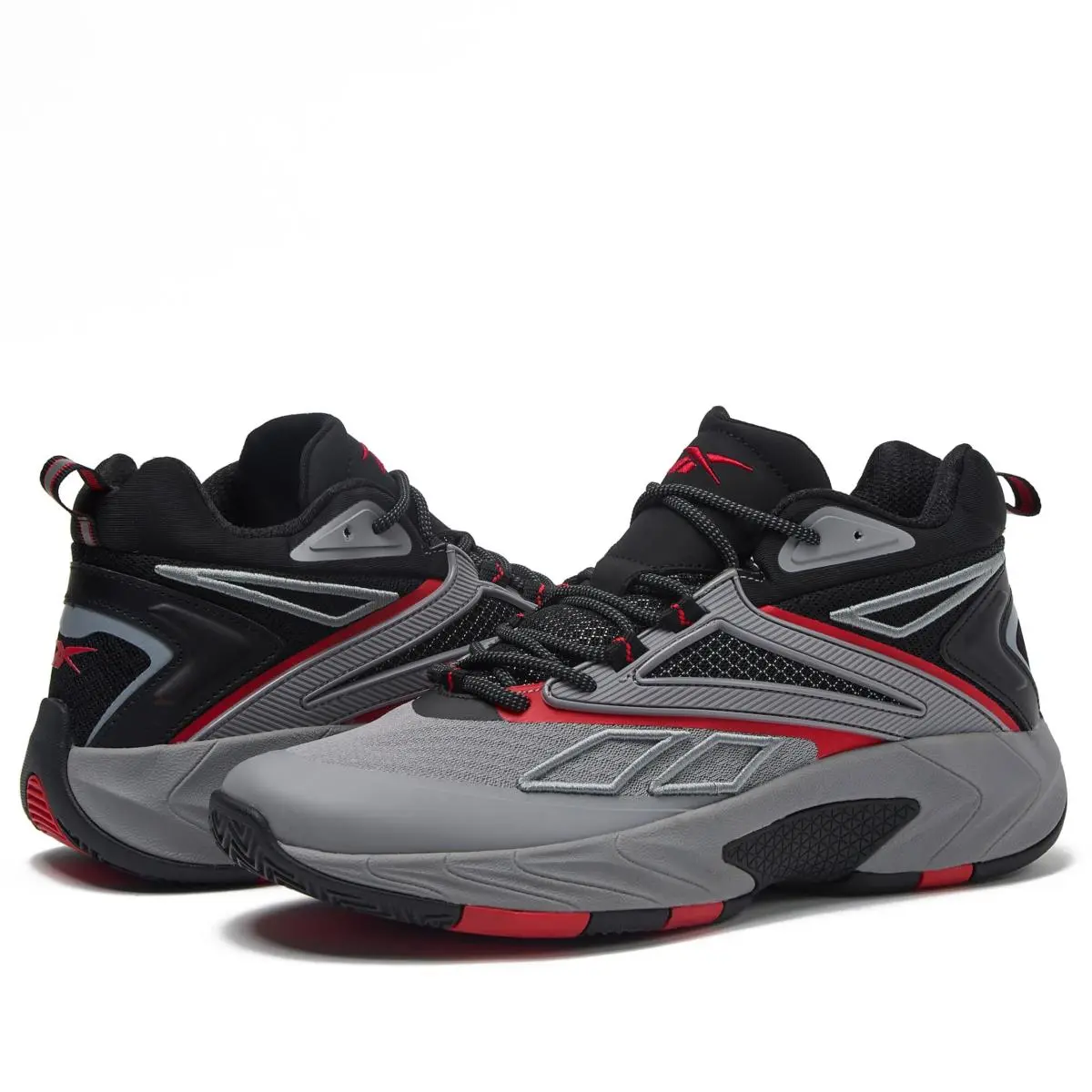 Reebok shoes - Zone Breaker - Zone Breaker - Alloy/Jet Black/Fiery Red 10